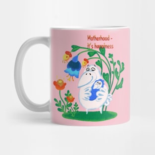 Motherhood it is happiness Mug